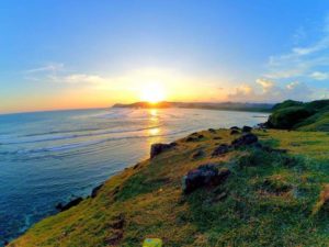 sunset at bukit merese hill