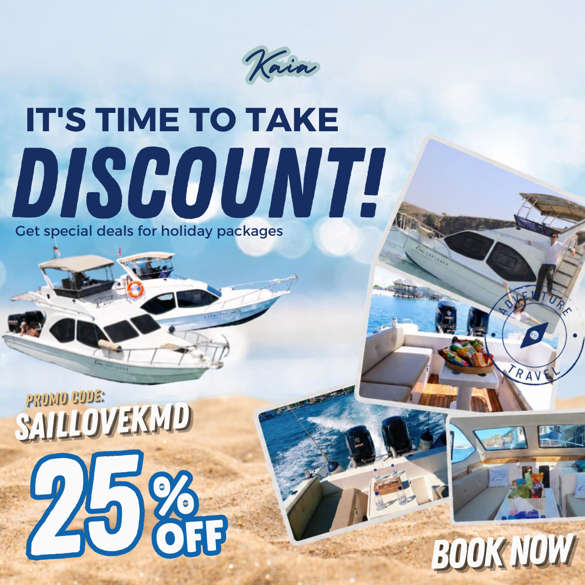 Sail to Komodo Island with KaiaExplorer